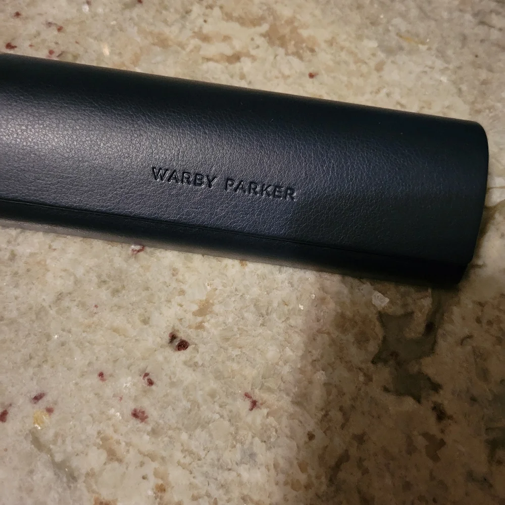 Warby And Parker Stylish Clear Frame Glasses